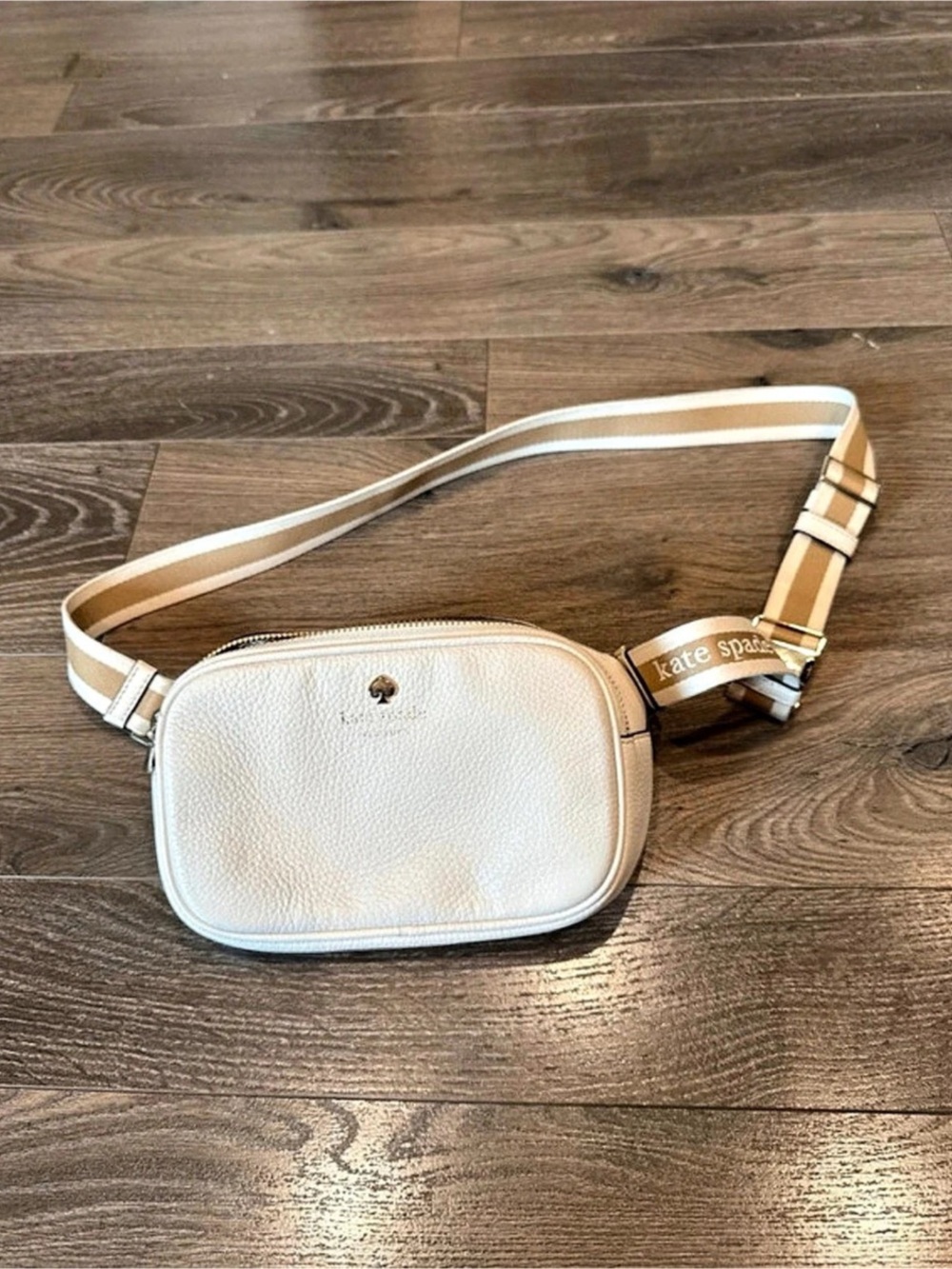 Kate Spade White Crossbody Bag Like New
